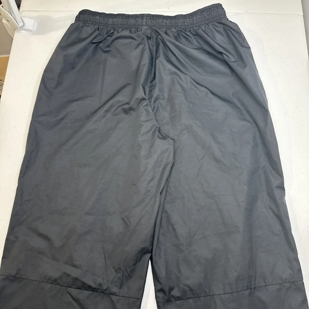 Nike Golf Fit Storm Mens  Black Windbreaker Pants, Button-Up Ankle, Large 30*31